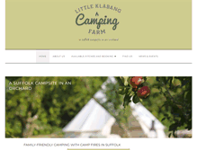 Tablet Screenshot of klabangcamping.com